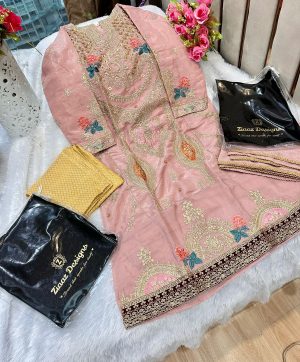 ZIAAZ DESIGNS 204 D PAKISTANI SALWAR KAMEEZ