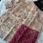 ZIAAZ DESIGNS 204 ORGANZA PAKISTANI SUITS