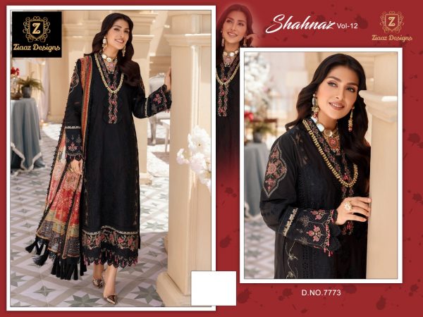 ZIAAZ DESIGNS SHEHNAZ VOL 12 SALWAR KAMEEZ