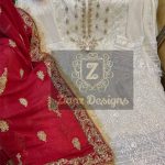 ZIAAZ DESIGNS WHITE NOOR PAKISTANI SUITS