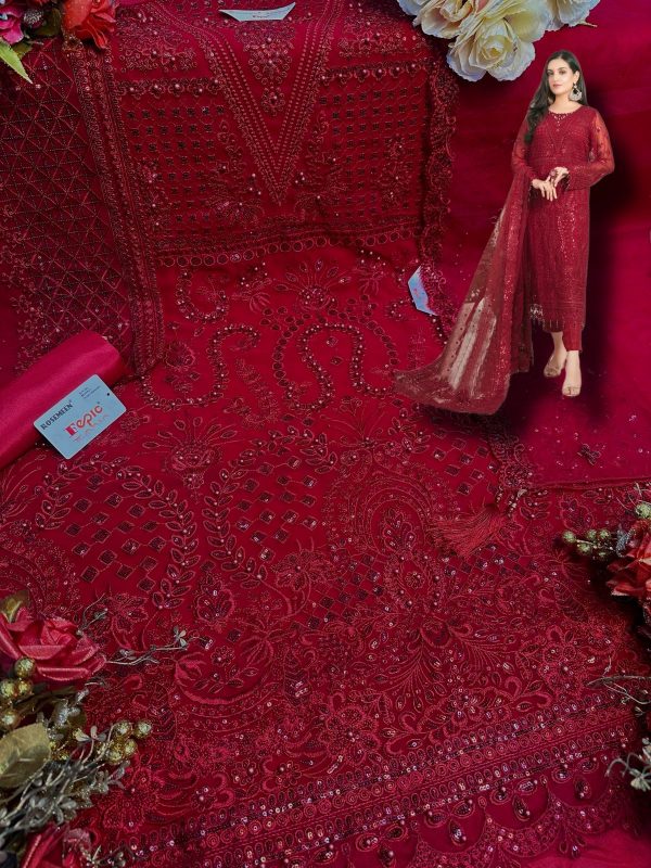 FEPIC 1519 ROSEMEEN PAKISTANI SUITS WHOLESALER