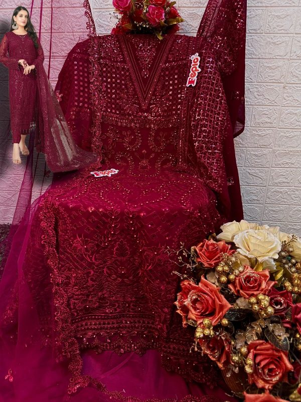 FEPIC 1519 C ROSEMEEN PAKISTANI SUITS WHOLESALER