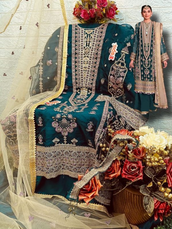 FEPIC C 1284 D ROSEMEEN PAKISTANI SUITS IN INDIA