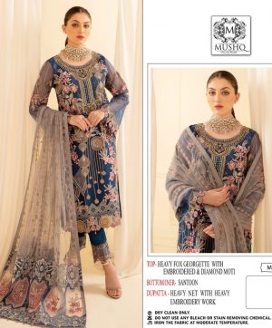 MUSHQ M 203 SHRADDHA PAKISTANI SUITS ONLINE