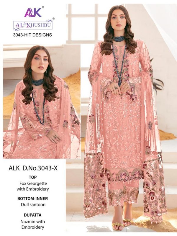 AL KHUSHBU ALK 3043 X PAKISTANI SUITS