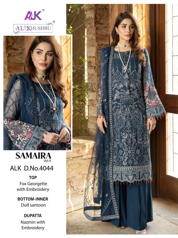 AL KHUSHBU ALK 4044 SAMAIRA VOL 5 SALWAR SUITS