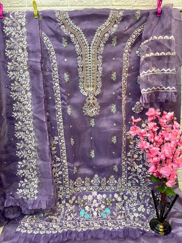 BAROQUE 1006 7 COLOURS PAKISTANI SUITS IN INDIA