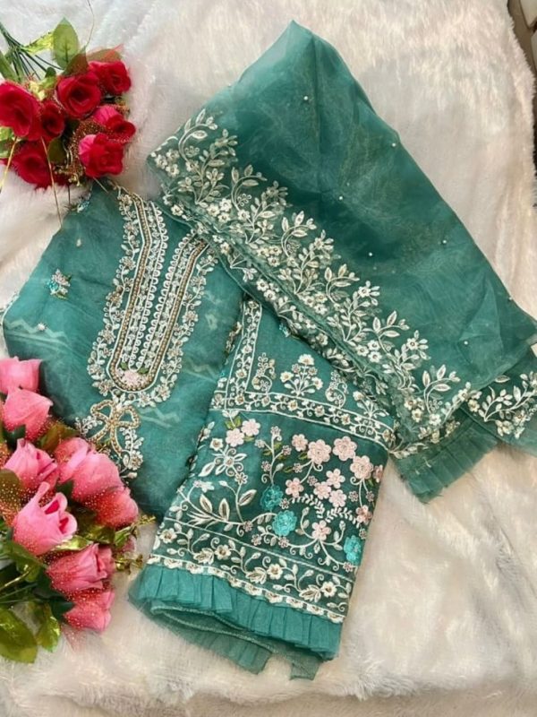 BAROQUE 1006 7 COLOURS PAKISTANI SUITS IN INDIA