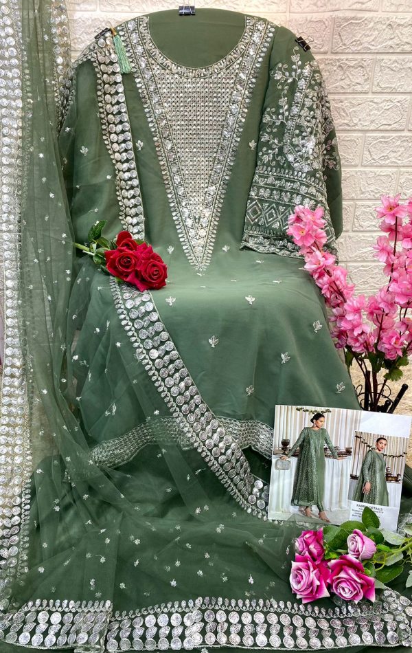 BAROQUE 1016 D PAKISTANI SALWAR SUITS IN INDIA