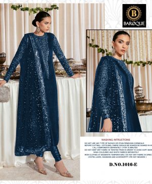 BAROQUE 1016 E PAKISTANI SALWAR SUITS IN INDIA