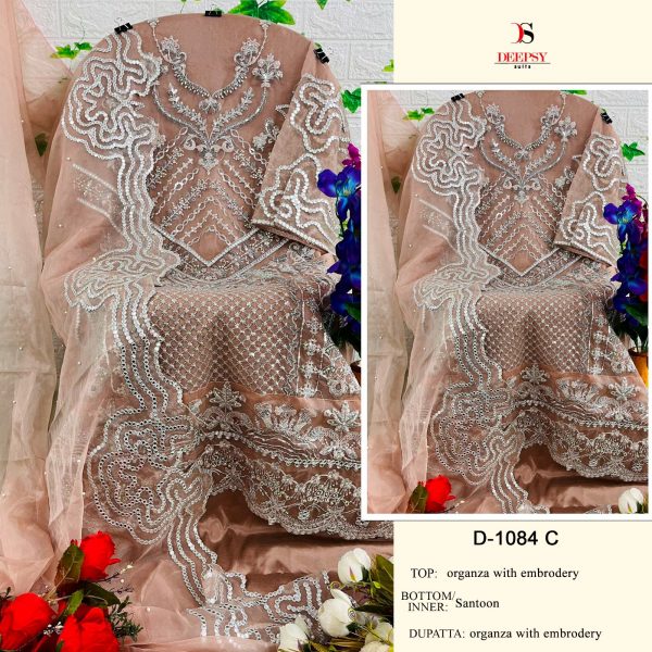 DEEPSY SUITS D 1084 C PAKISTANI SUITS IN INDIA