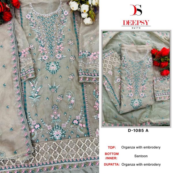 DEEPSY SUITS D 1085 A PAKISTANI SALWAR SUITS