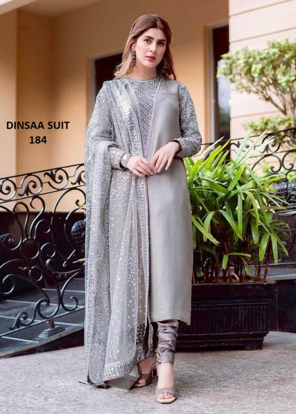 DINSAA SUIT 184 PAKISTANI SALWAR SUITS