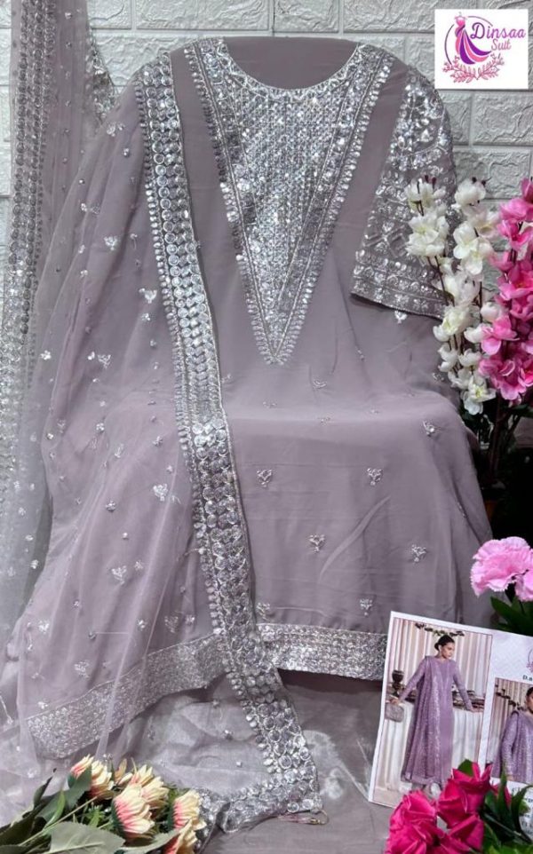 DINSAA SUIT 184 PAKISTANI SALWAR SUITS