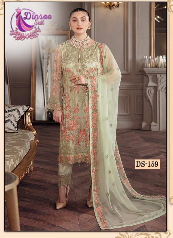 DINSAA SUIT DS 159 PAKISTANI SALWAR SUITS