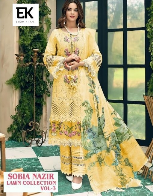 ERUM KHAN SOBIA NAZIR VOL 3 PAKISTANI SUITS