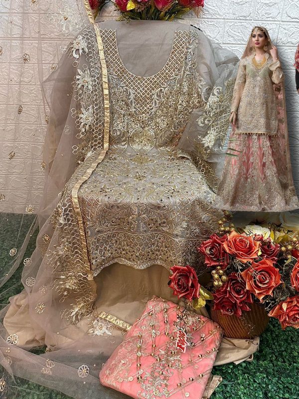 FEPIC 39007 ROSEMEEN ORGANZA SALWAR SUITS