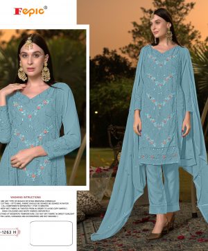 FEPIC C 1263 ROSEMEEN PAKISTANI SUITS IN INDIA