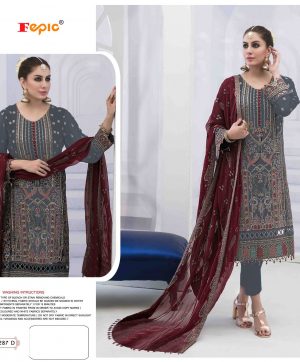 FEPIC C 1287 D ROSEMEEN PAKISTANI SALWAR SUITS