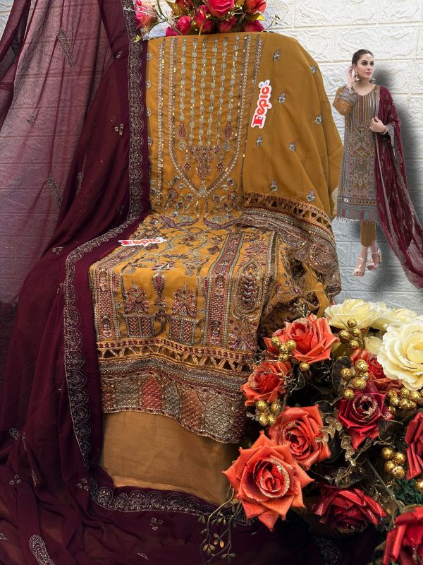 FEPIC C 1287 G ROSEMEEN PAKISTANI SALWAR SUITS