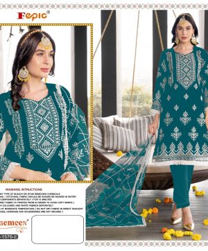 FEPIC C 1576 E ROSEMEEN PAKISTANI SUITS IN INDIA