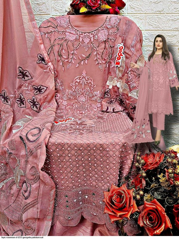 FEPIC D 5232 E ROSEMEEN PAKISTANI SUITS