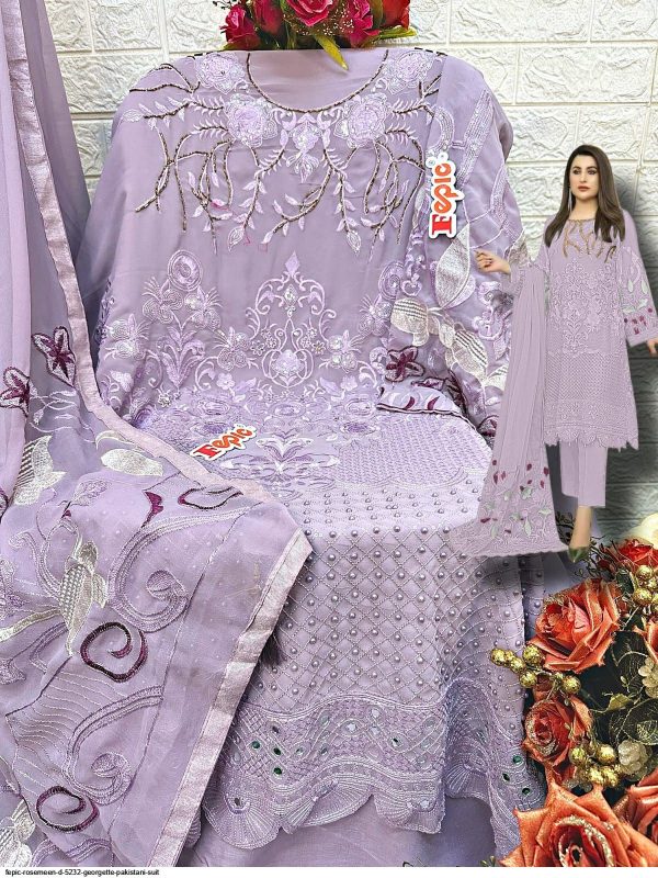 FEPIC D 5232 H ROSEMEEN PAKISTANI SUITS