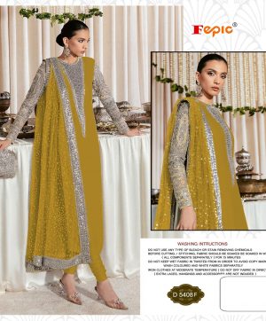 FEPIC D 5408 F ROSEMEEN SALWAR SUITS IN INDIA