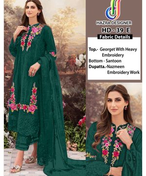 HAZRA DESIGNER HD 39 E PAKISTANI SUITS