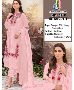 HAZRA DESIGNER HD 39 F PAKISTANI SUITS