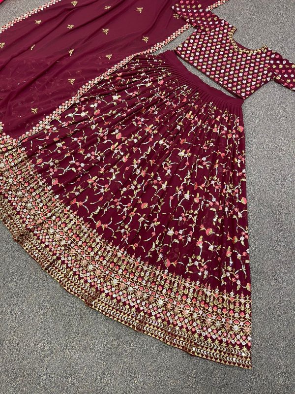 HK 1484 READYMADE LEHENGA CHOLI WHOLESALER