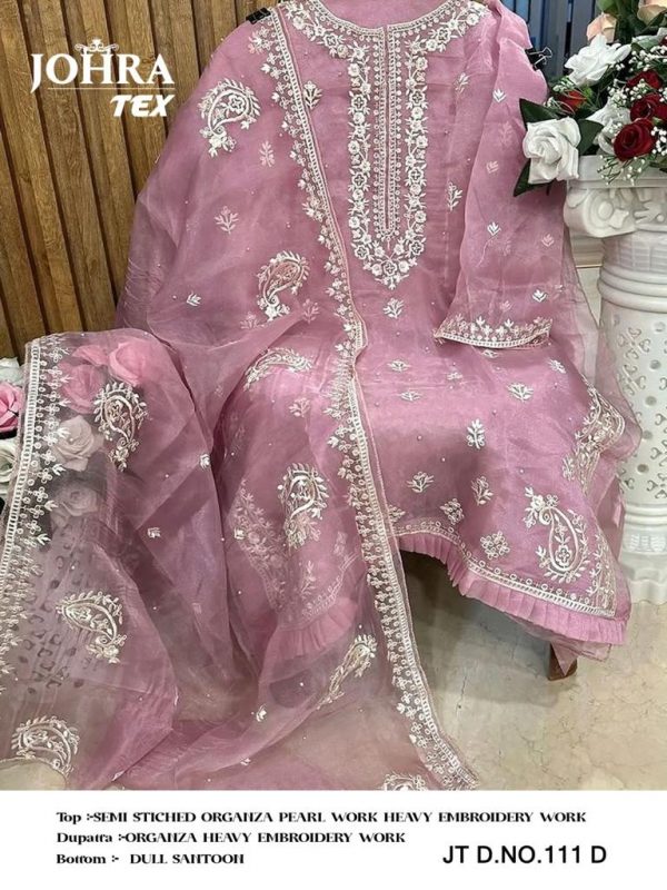 JOHRA TEX JT 111 D PAKISTANI SALWAR SUITS