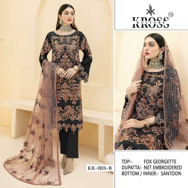 KROSS KULTURE KK 003 B PAKISTANI SUITS