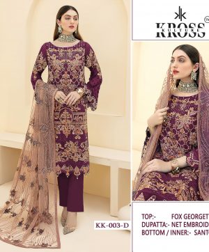 KROSS KULTURE KK 003 D PAKISTANI SUITS