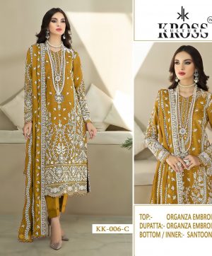 KROSS KULTURE KK 006 C PAKISTANI SUITS IN INDIA