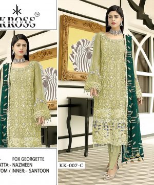 KROSS KULTURE KK 007 C PAKISTANI SALWAR SUITS