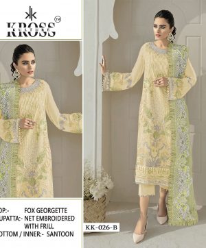 KROSS KULTURE KK 026 B PAKISTANI SALWAR SUITS