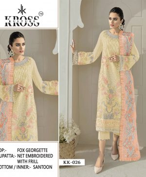 KROSS KULTURE KK 026 C PAKISTANI SALWAR SUITS