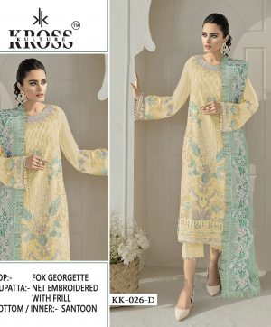 KROSS KULTURE KK 026 D PAKISTANI SALWAR SUITS