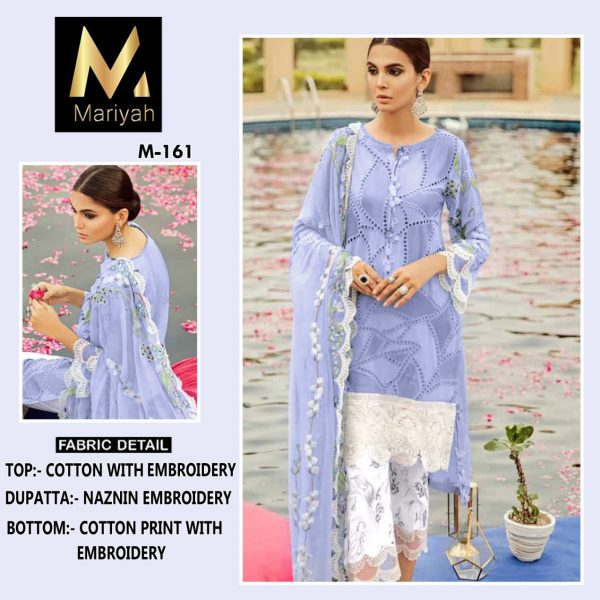 MARIYAH DESIGNER M 161 PAKISTANI SALWAR SUITS