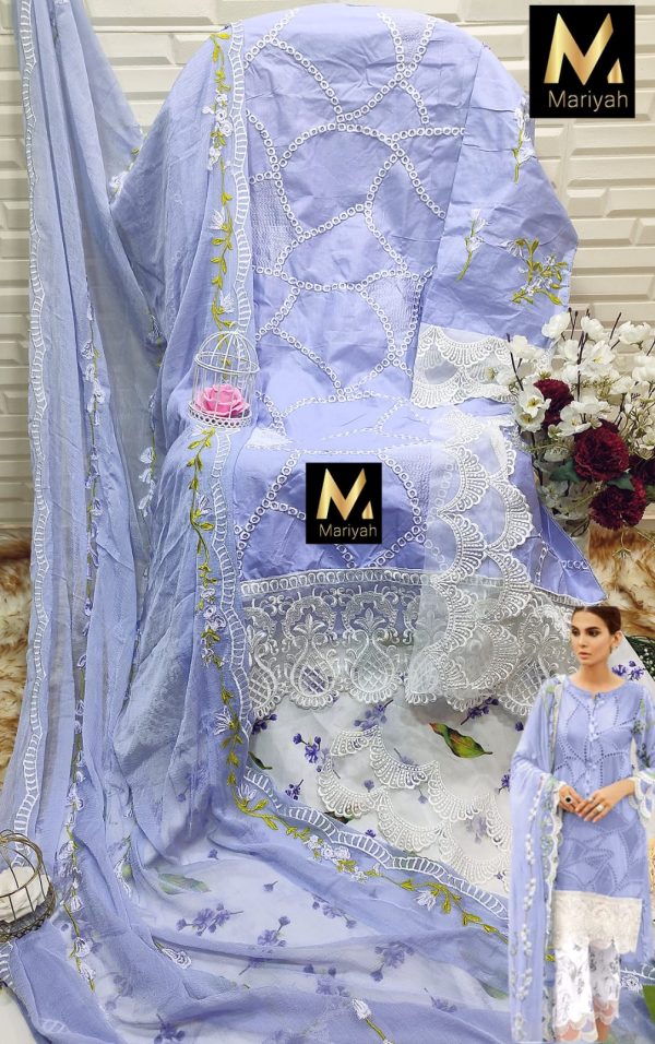 MARIYAH DESIGNER M 161 PAKISTANI SALWAR SUITS