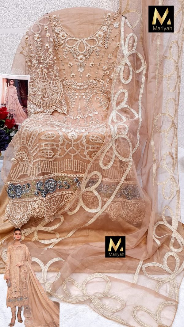 MARIYAH DESIGNER M 186 PAKISTANI SUITS IN INDIA