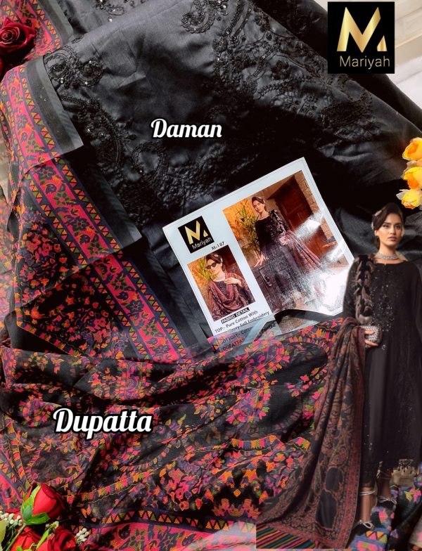 MARIYAH DESIGNER M 187 PAKISTANI SALWAR SUITS