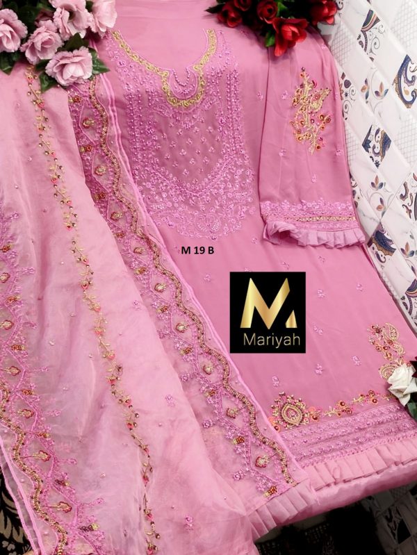 MARIYAH DESIGNER M 19 B PAKISTANI SUITS