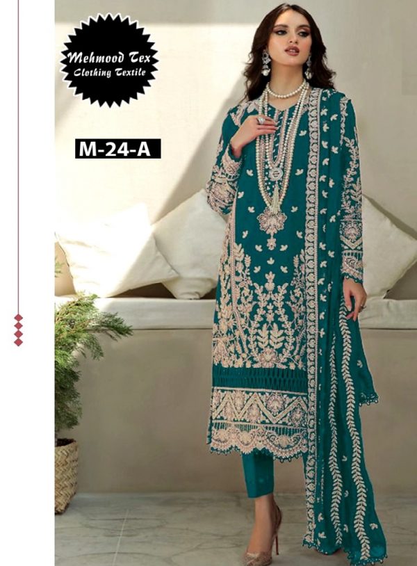 MEHMOOD TEX M 24 A PAKISTANI SUITS IN INDIA