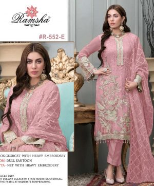 RAMSHA FASHION R 552 E PAKISTANI SUITS