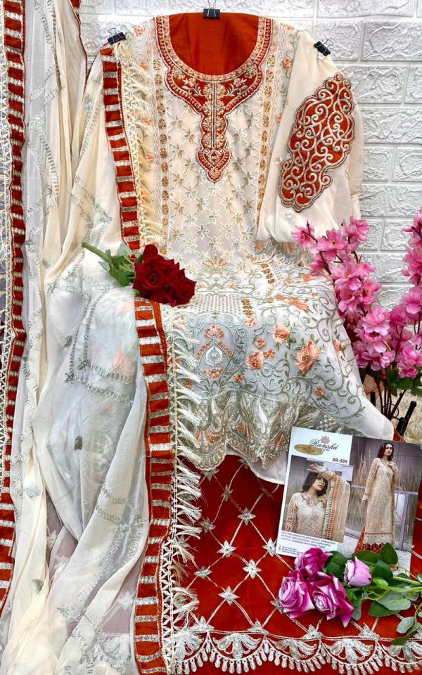 RAMSHA FASHION R 589 PAKISTANI SUITS IN INDIA