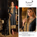 SERINE S 115 B PAKISTANI SALWAR SUITS