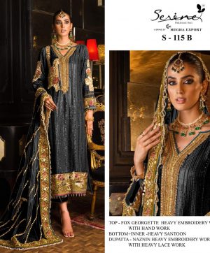 SERINE S 115 B PAKISTANI SALWAR SUITS