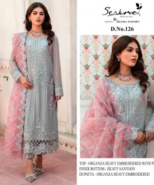 SERINE S 126 PAKISTANI SALWAR SUITS